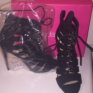 Heeled dress sandals